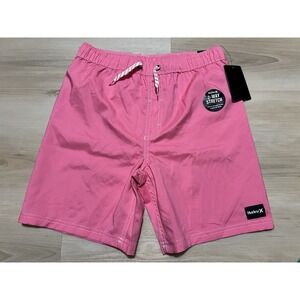 NWT Hurley Boys Large Coral Mesh Lined‎ Board Shorts Beach Swim Trunks